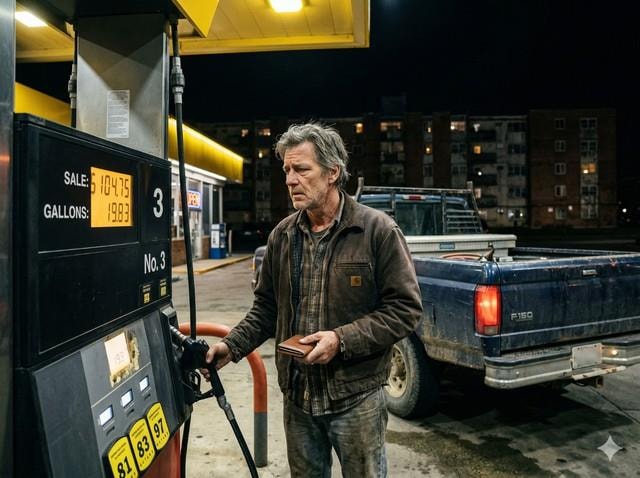 Một người Mỹ: "Hôm nay tôi đổ xăng hết 50 đô! Bạn có nghĩ sẽ thoát khỏi cảnh chật vật chờ lương không?"