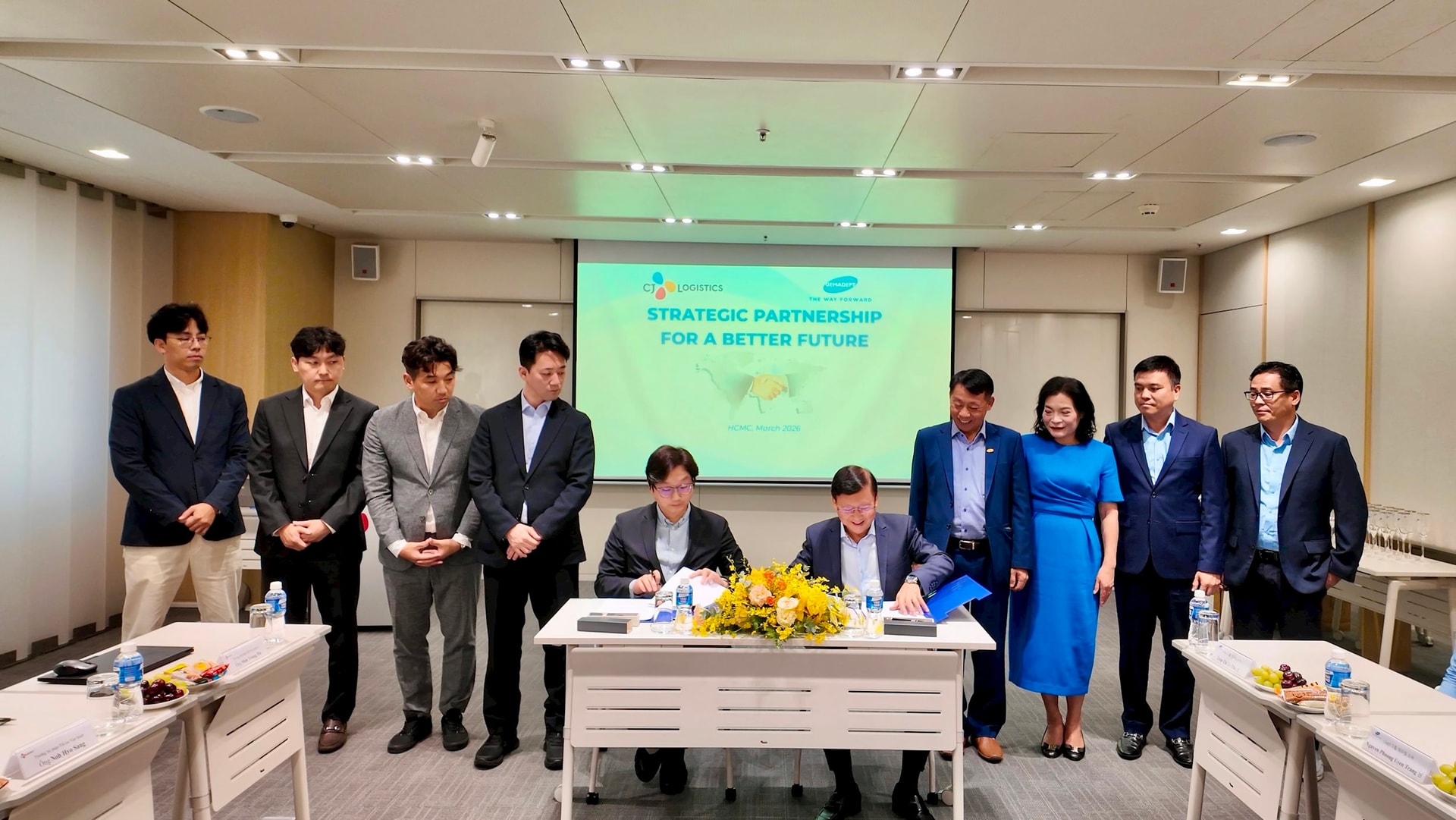 Gemadept quản lý 100% hoạt động Shipping, đối tác CJ Logistics tập trung 100% dịch vụ 3PL Logistics