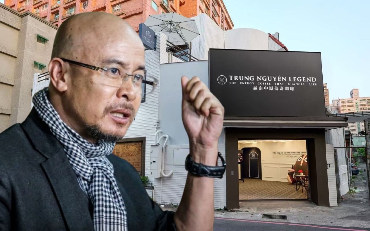 Lần đầu tiên, ông Đặng Lê Nguyên Vũ bán phở, bánh mì kẹp thịt tại khu đất vàng ở Đài Loan 