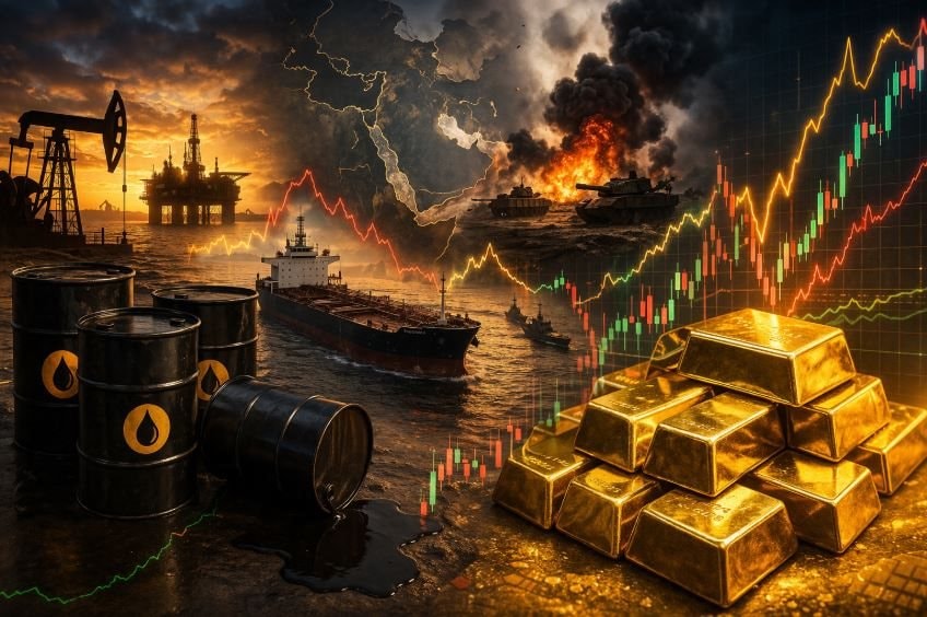 Thị trường tuần qua 30/3-4/4: Dầu “nhảy múa” vì Trung Đông, vàng nổi sóng lớn