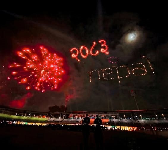 Một quốc gia châu Á vừa đón năm mới 2083