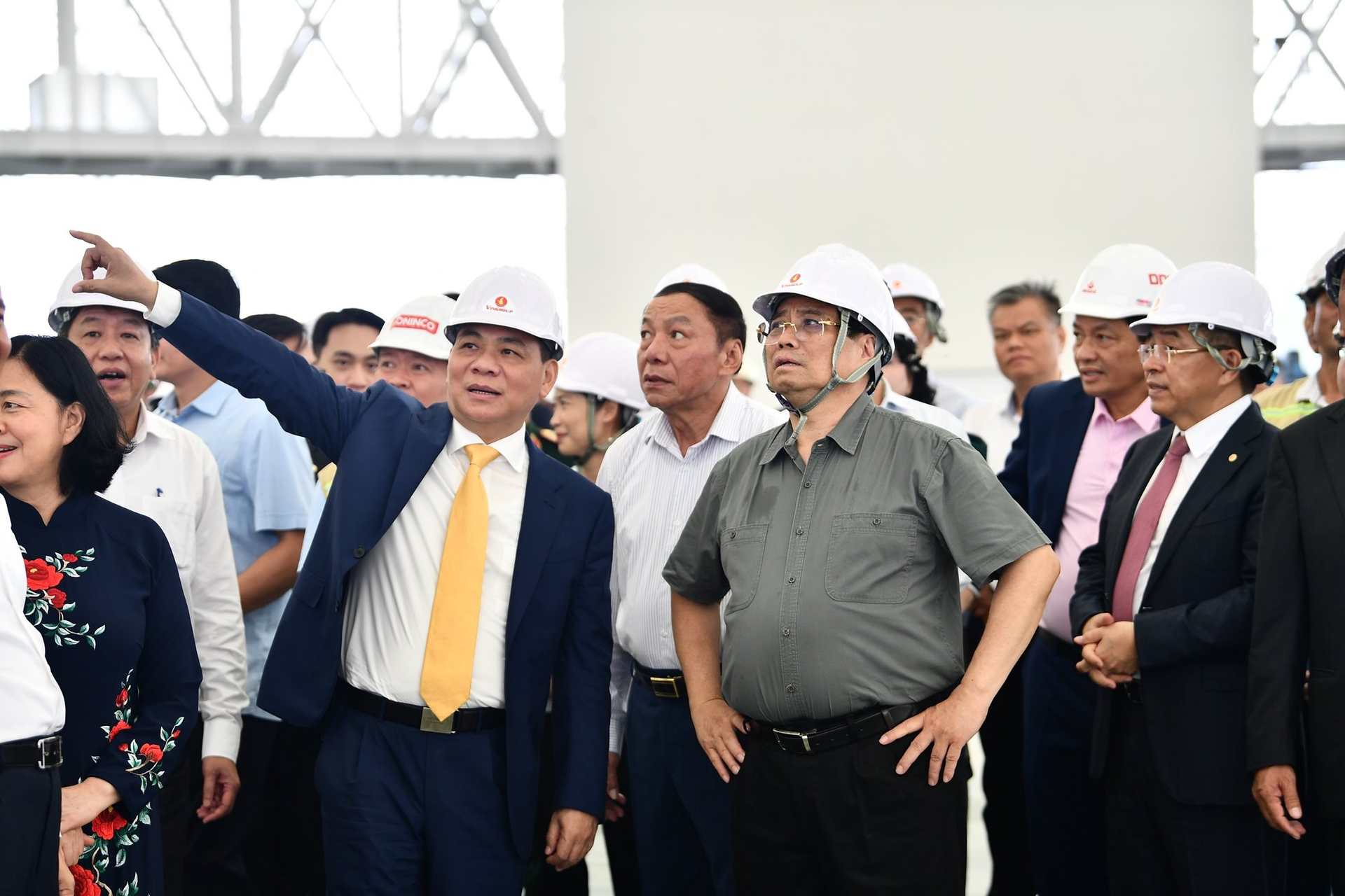 Phó Chủ tịch Vingroup: "Tiến độ hoàn thành Trung tâm Triển lãm Việt Nam là một kỷ lục"