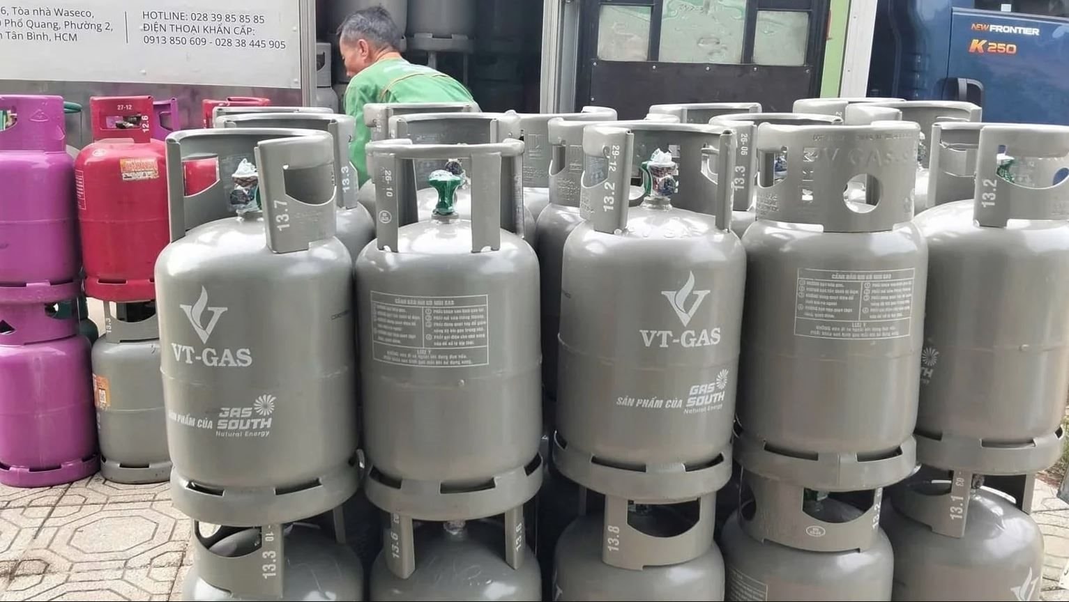 Giá Gas đồng loạt giảm