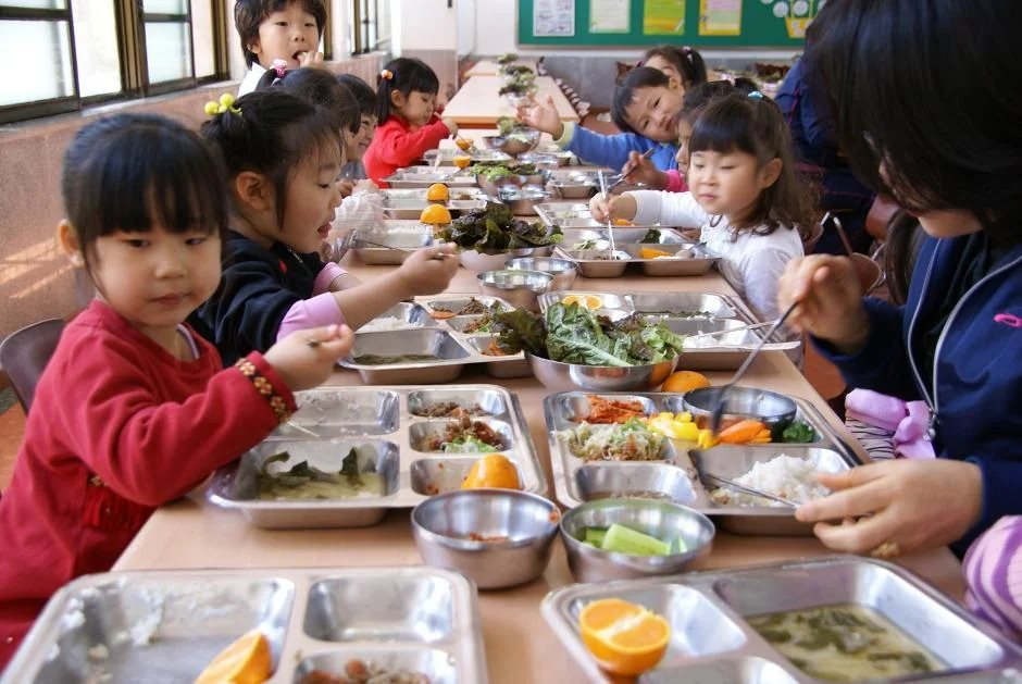 Bữa ăn bán trú tại một quốc gia châu Á khiến 9 triệu người phát cuồng: Khay ăn có tới 7 ngăn, nhà nước trợ giá tới 80%, giáo viên dinh dưỡng lên thực đơn hàng ngày