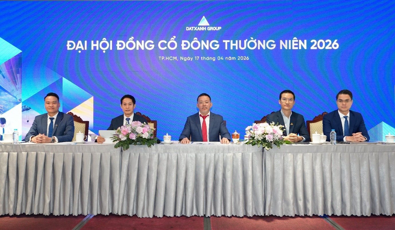 ĐHĐCĐ Đất Xanh: Tăng  tốc triển khai loạt dự án trọng điểm, đặt mục tiêu doanh thu 5.000 tỷ đồng