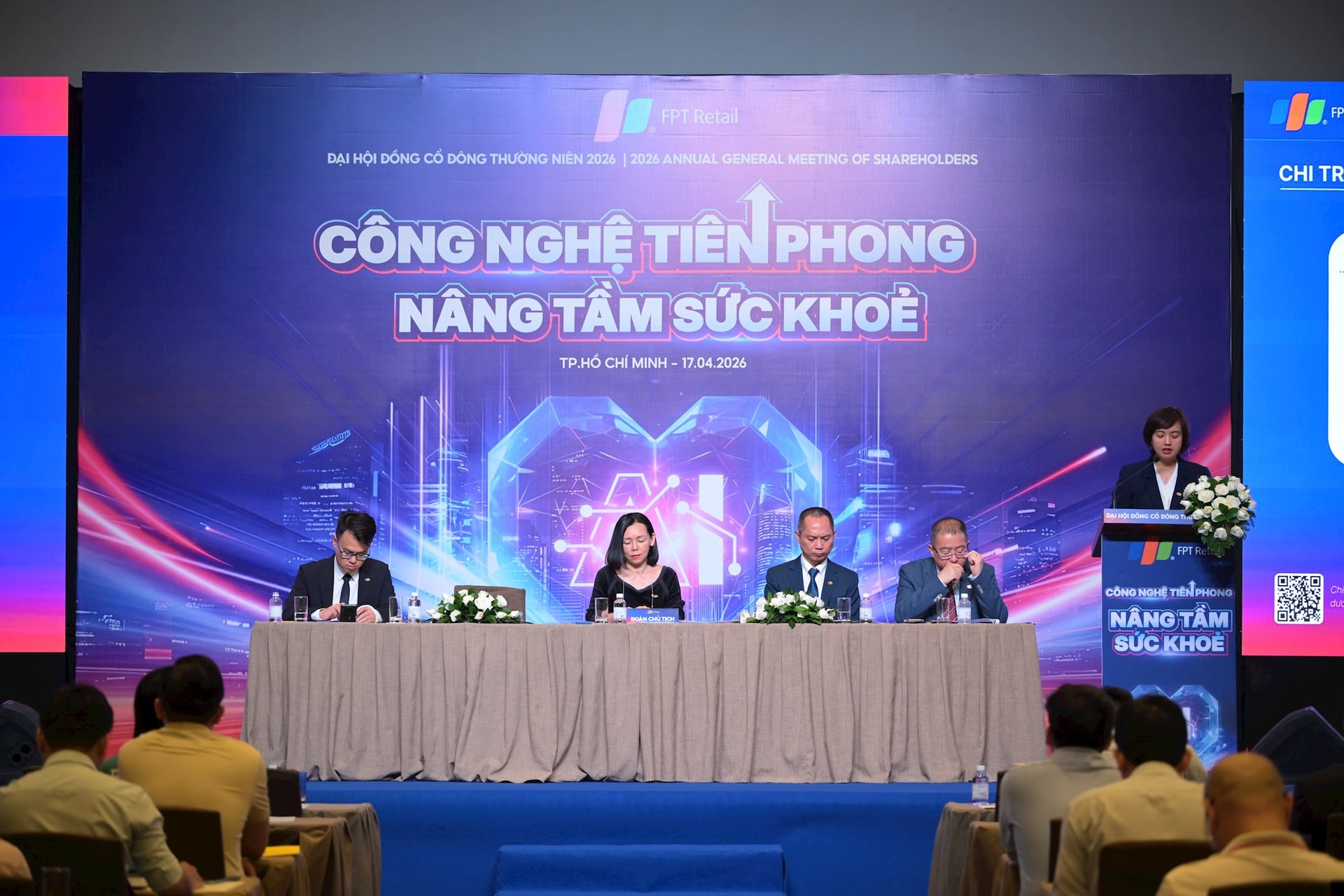 ĐHCĐ FPT Retail: Long Châu sẽ mang hơn 30 loại thuốc, giải pháp tiên tiến thế giới điều trị bệnh hiếm, bệnh mạn tính về Việt Nam trong năm 2026