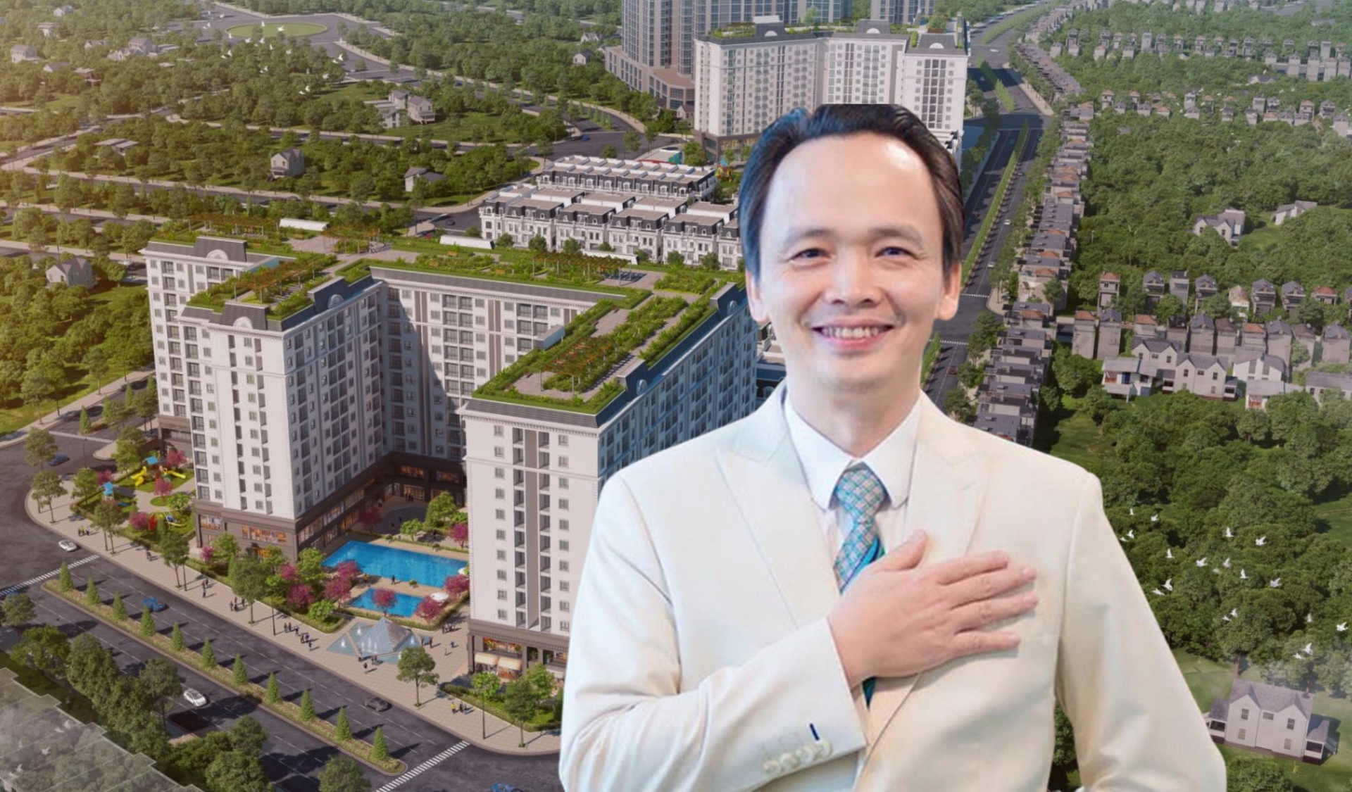 Ông Trịnh Văn Quyết trực tiếp ra công trường, dự án trên đất vàng thủ đô của FLC chạy nước rút trước giờ G
