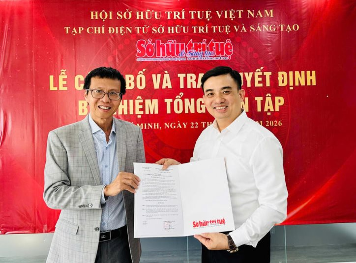 Tạp chí điện tử Sở hữu Trí tuệ và Sáng tạo có tân Tổng biên tập