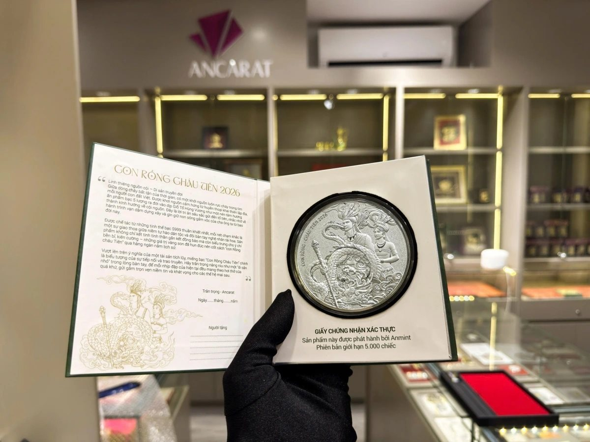 Giá bạc sáng nay ngày 24/4