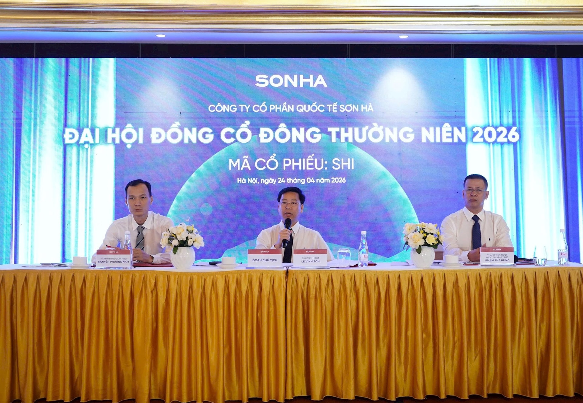 ĐHĐCĐ Sơn Hà (SHI) chốt kế hoạch doanh thu 13.000 tỷ đồng trong năm 2026