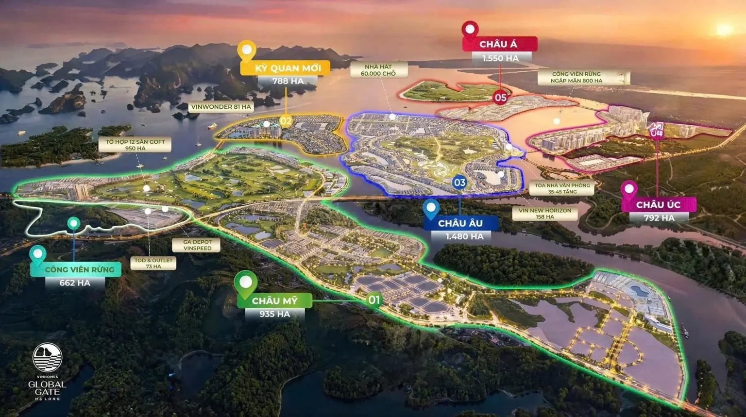 Việt Nam có siêu đô thị gần 18 tỷ USD, rộng 6.200 ha, nằm cạnh ga đường sắt cao tốc đầu tiên của nước ta