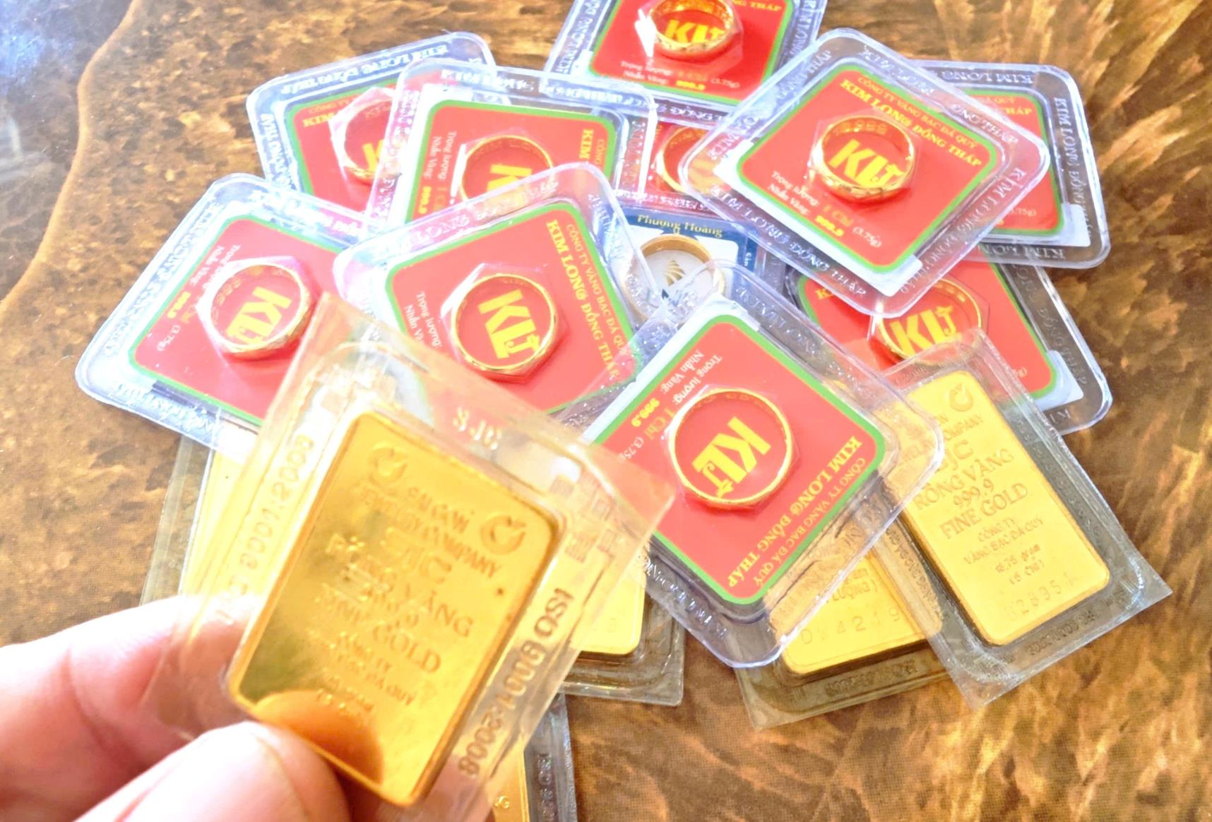 Giá vàng nhẫn trơn, vàng miếng ngày 27/4