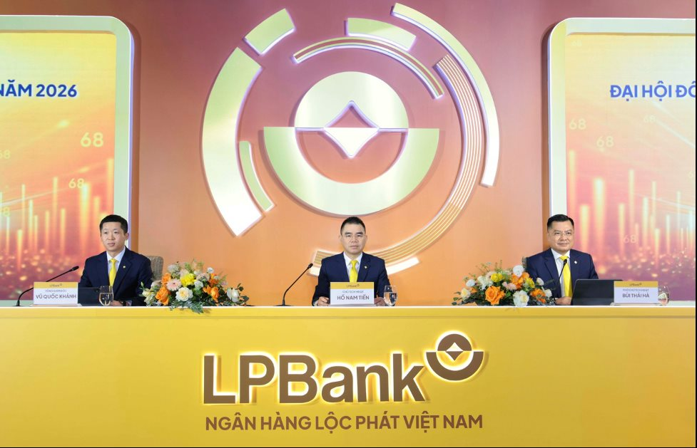 ĐHĐCĐ LPBank 2026: Thông qua chiến lược lập ngân hàng con tại Trung tâm tài chính quốc tế và chia cổ tức 30% tiền mặt