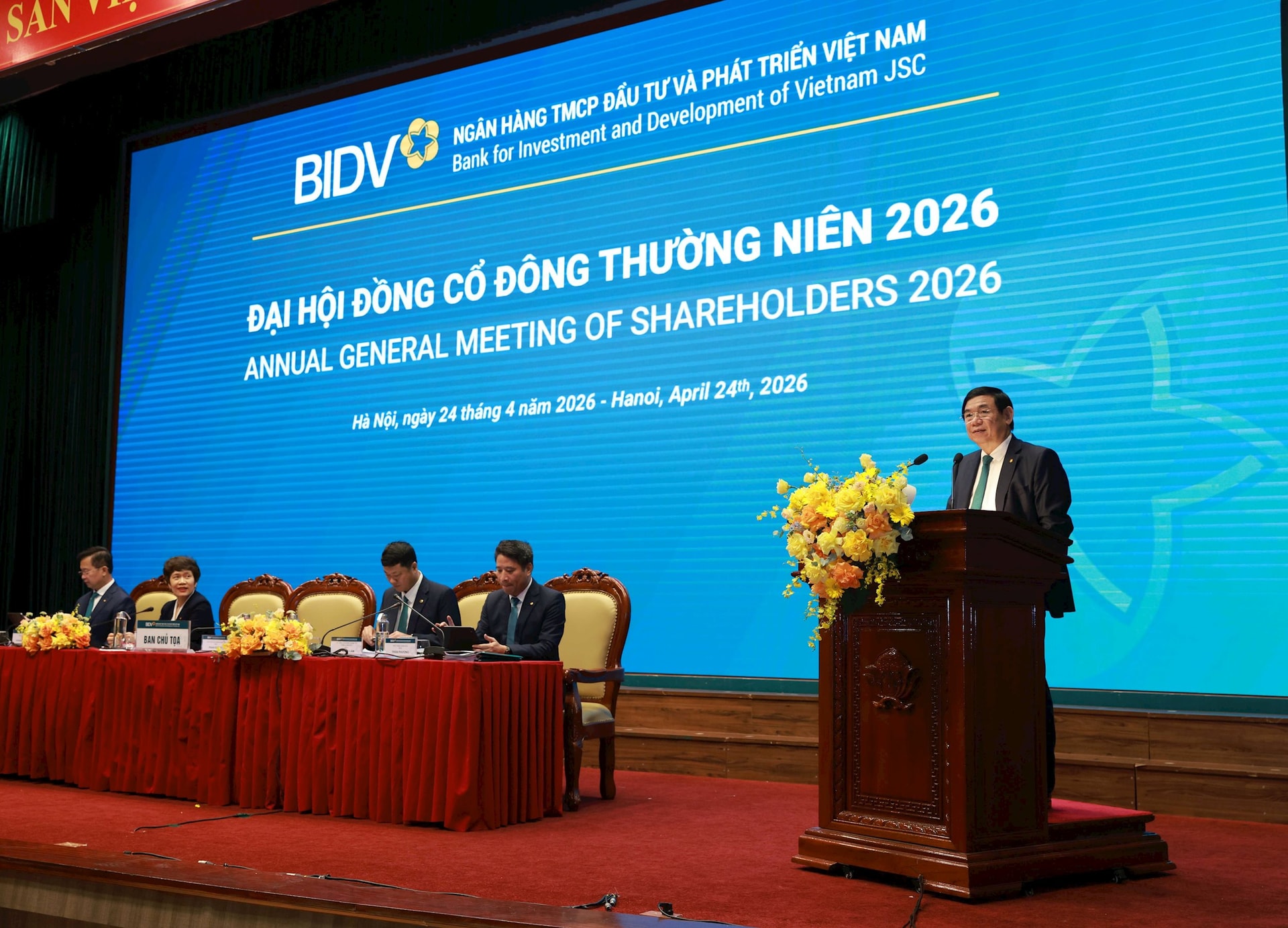 BIDV tổ chức Đại hội đồng cổ đông thường niên năm 2026