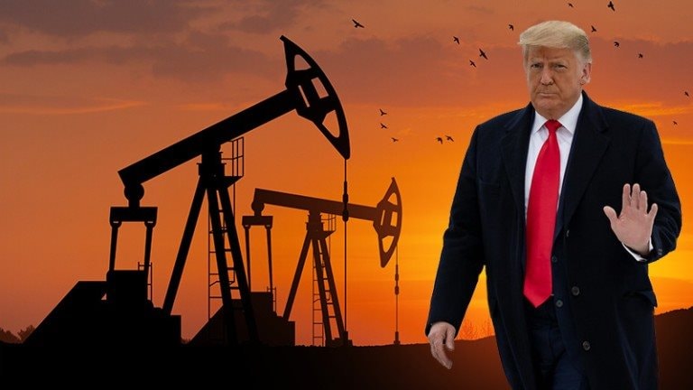 Tổng thống Mỹ Donald Trump lại phát tín hiệu, giá dầu thế giới lập tức lao dốc không phanh 