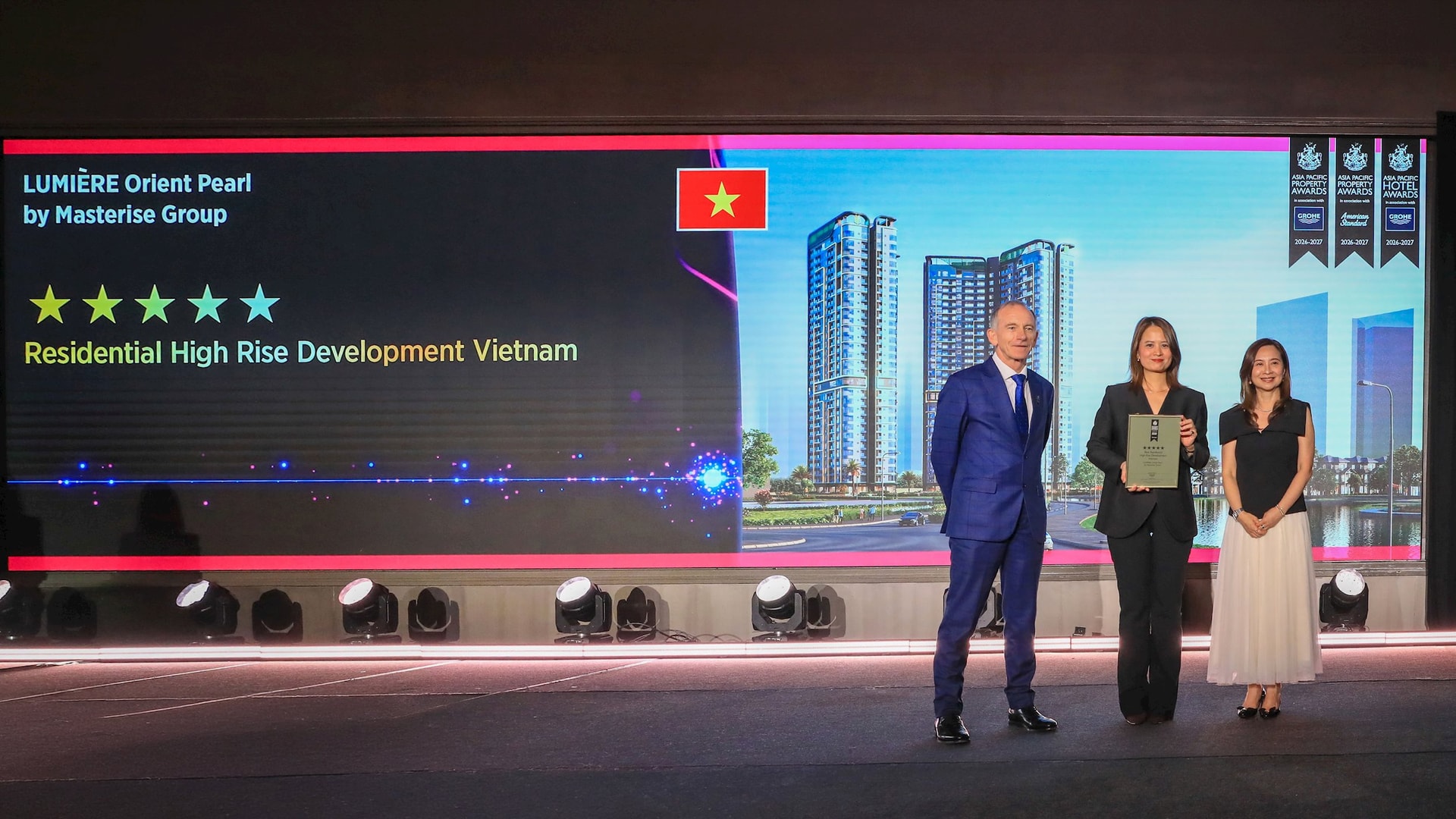 Masterise Homes 2 năm liên tiếp được vinh danh tại APPA: Khẳng định năng lực “định chuẩn hàng hiệu” được quốc tế công nhận