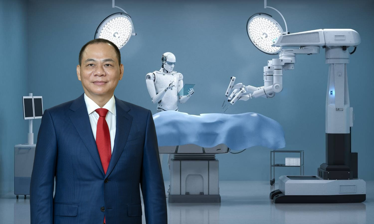 Tập đoàn của tỷ phú Phạm Nhật Vượng thành lập công ty nghiên cứu robot phẫu thuật