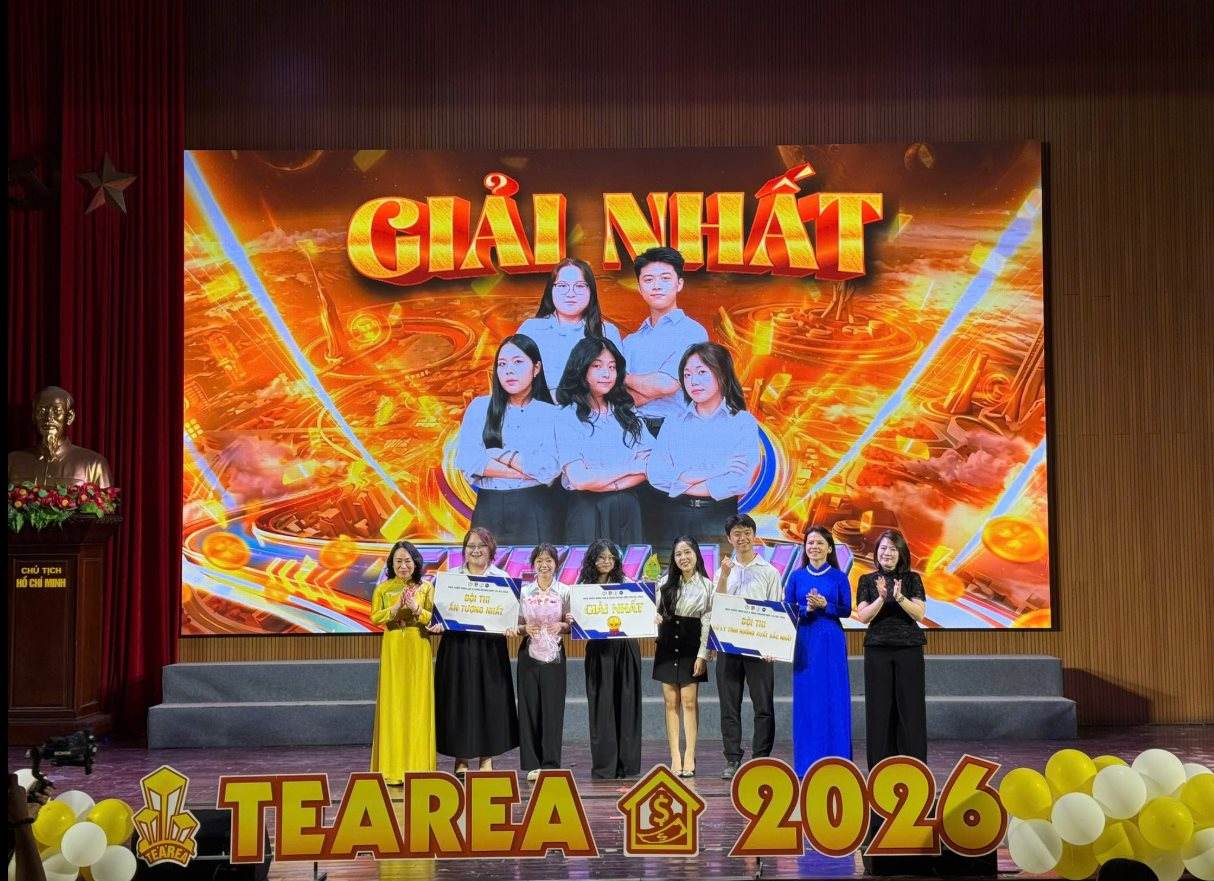 Tìm ra quán quân cuộc thi “Nhà thẩm định và Kinh doanh bất động sản tài ba 2026”