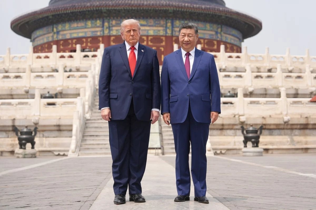 Vừa đặt chân đến một công trình ở Trung Quốc, Tổng thống Trump ngỡ ngàng thốt lên "Thật đáng kinh ngạc!"