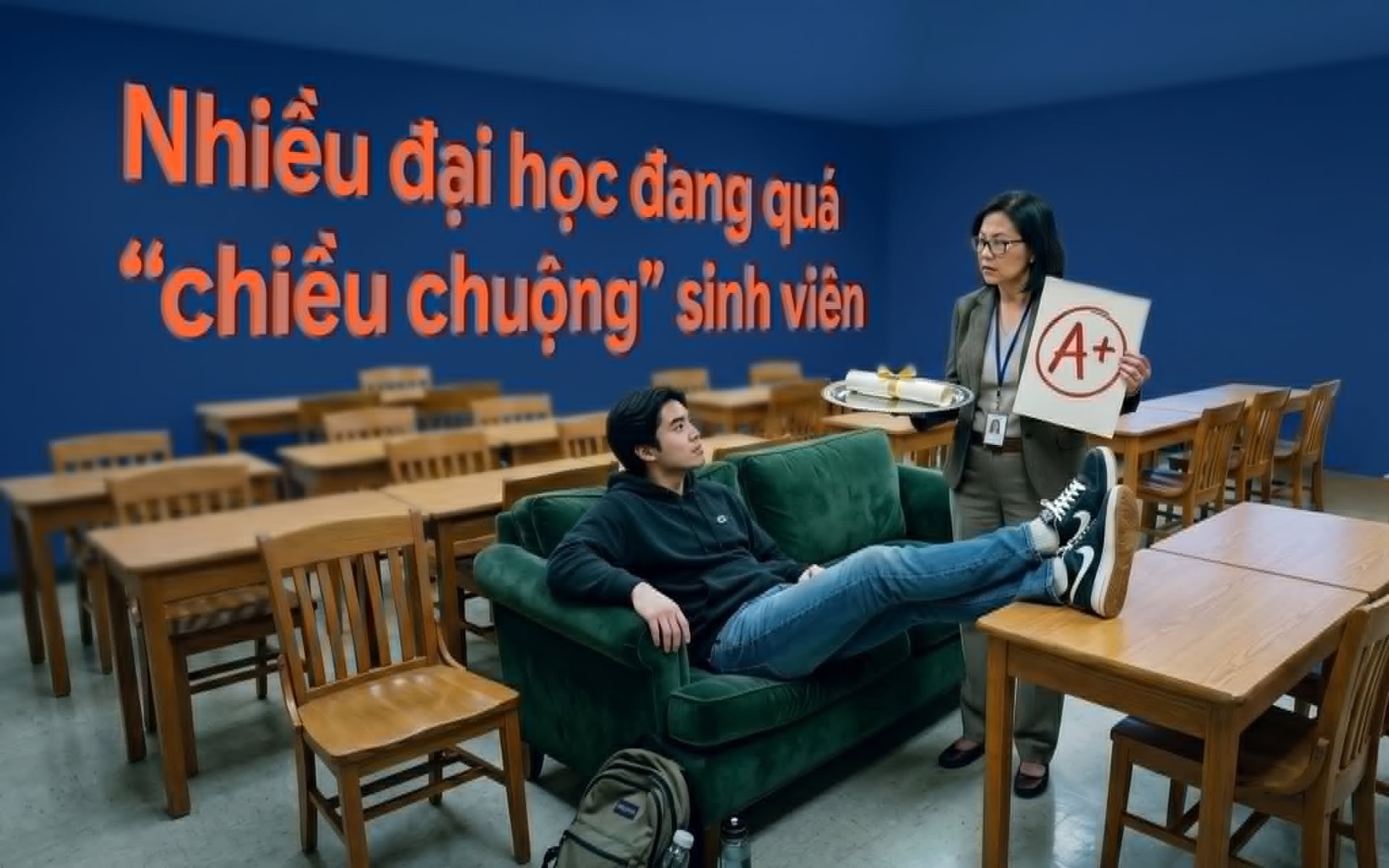 Tiến sỹ Mỹ nói thẳng: Nhiều đại học đang quá “chiều chuộng” sinh viên