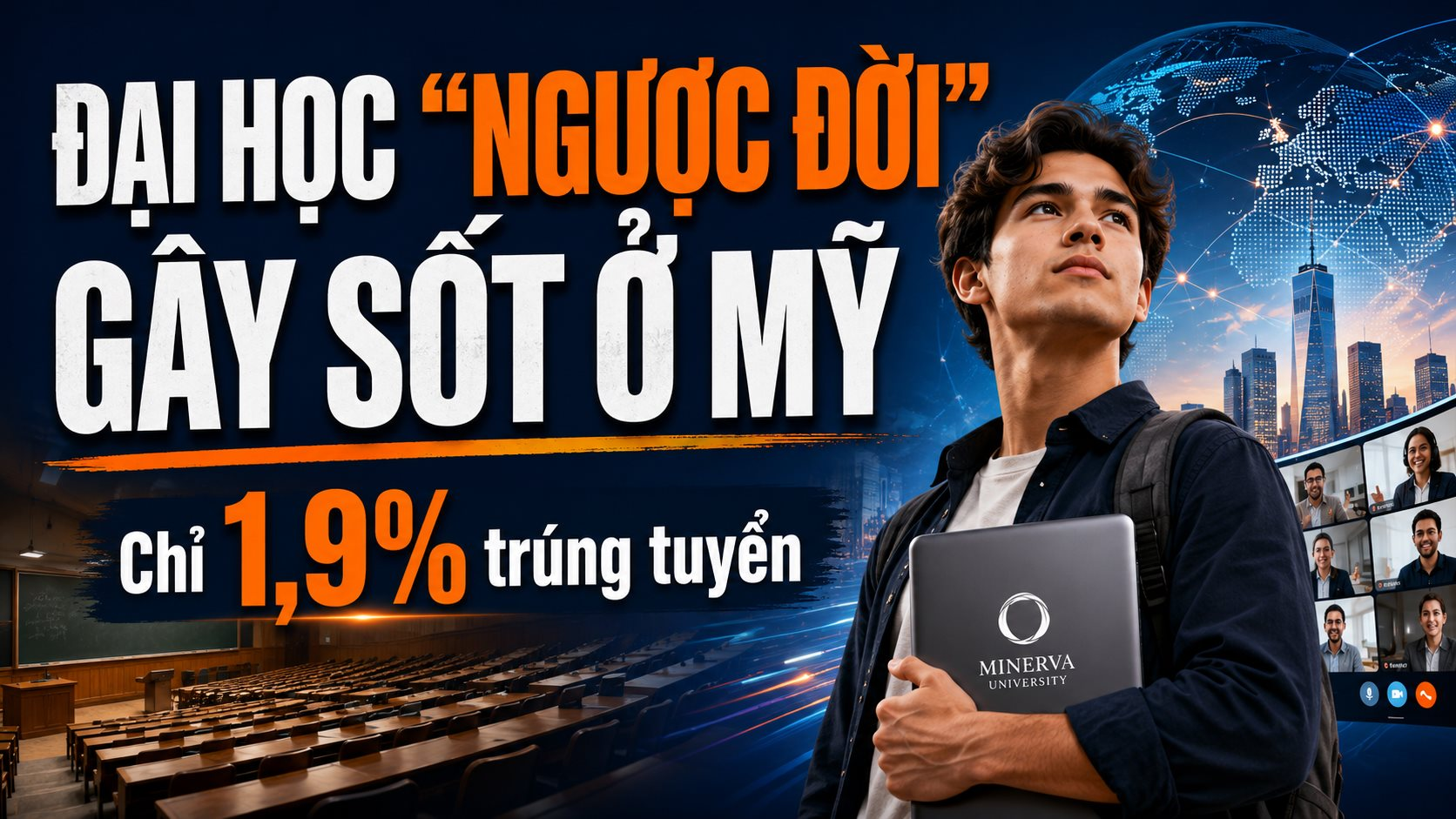 Chỉ 1,9% trúng tuyển, một Đại học Mỹ gây sốt: Mô hình học có gì đặc biệt mà 91% ra trường có việc ngay?