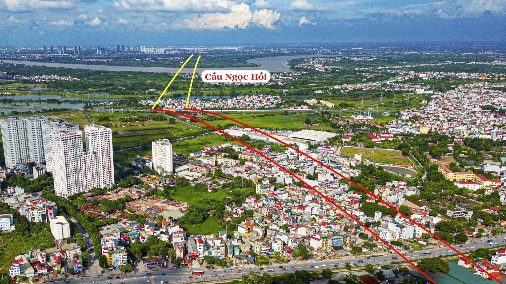 Chuẩn bị thu hồi đất của hơn 1.200 hộ dân ở Hà Nội để triển khai dự án kết nối siêu cầu dây văng 12.000 tỷ 
