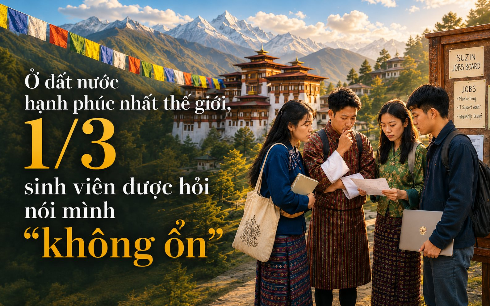 Những người sống héo mòn ở đất nước "hạnh phúc nhất thế giới"