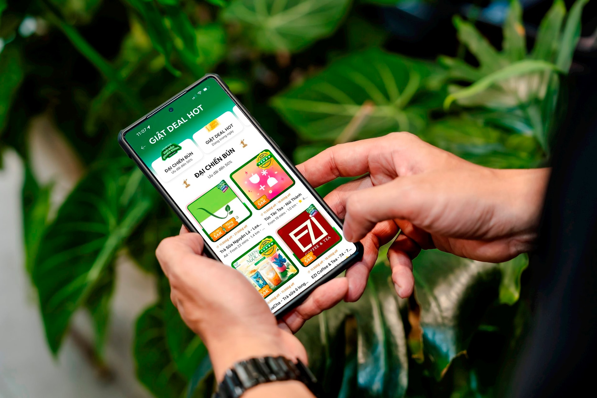 Đối tác nhà hàng của Grab "đấu" đơn hàng