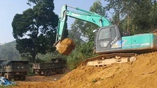 EVN lên tiếng vụ “sạt lở chân cột điện” tại đường dây 500kV Lào Cai - Vĩnh Yên