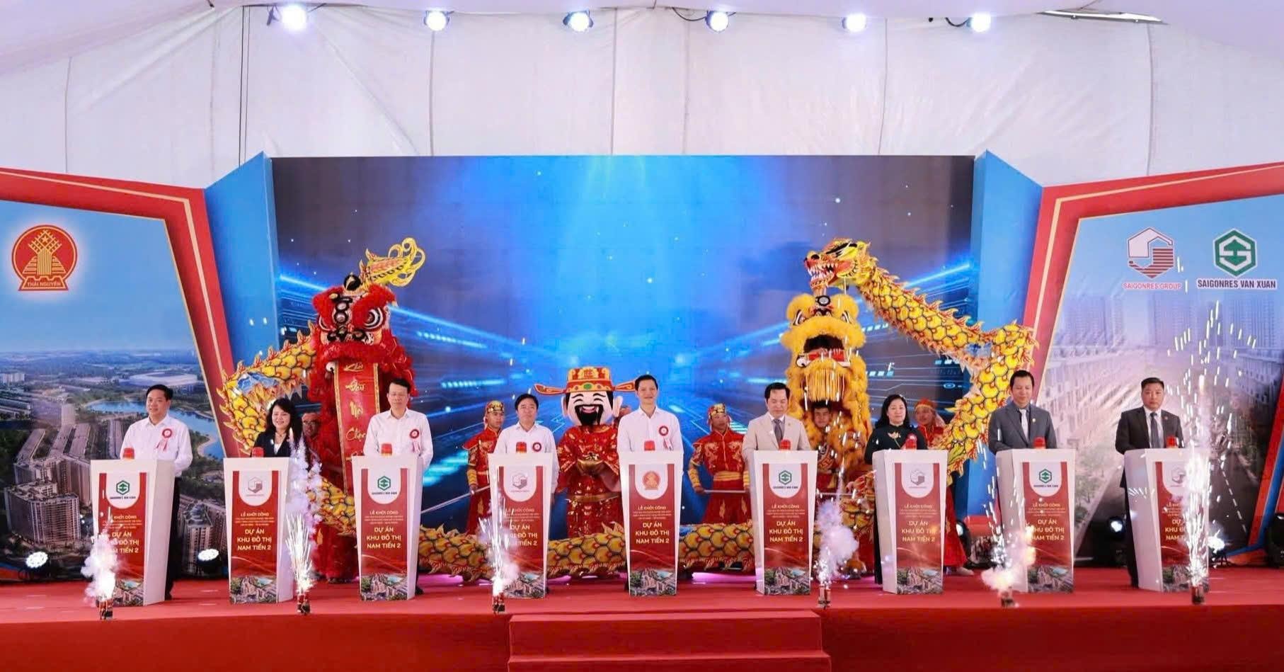 Saigonres khởi công dự án 4.235 tỷ đồng, rộng hơn 35ha tại Thái Nguyên