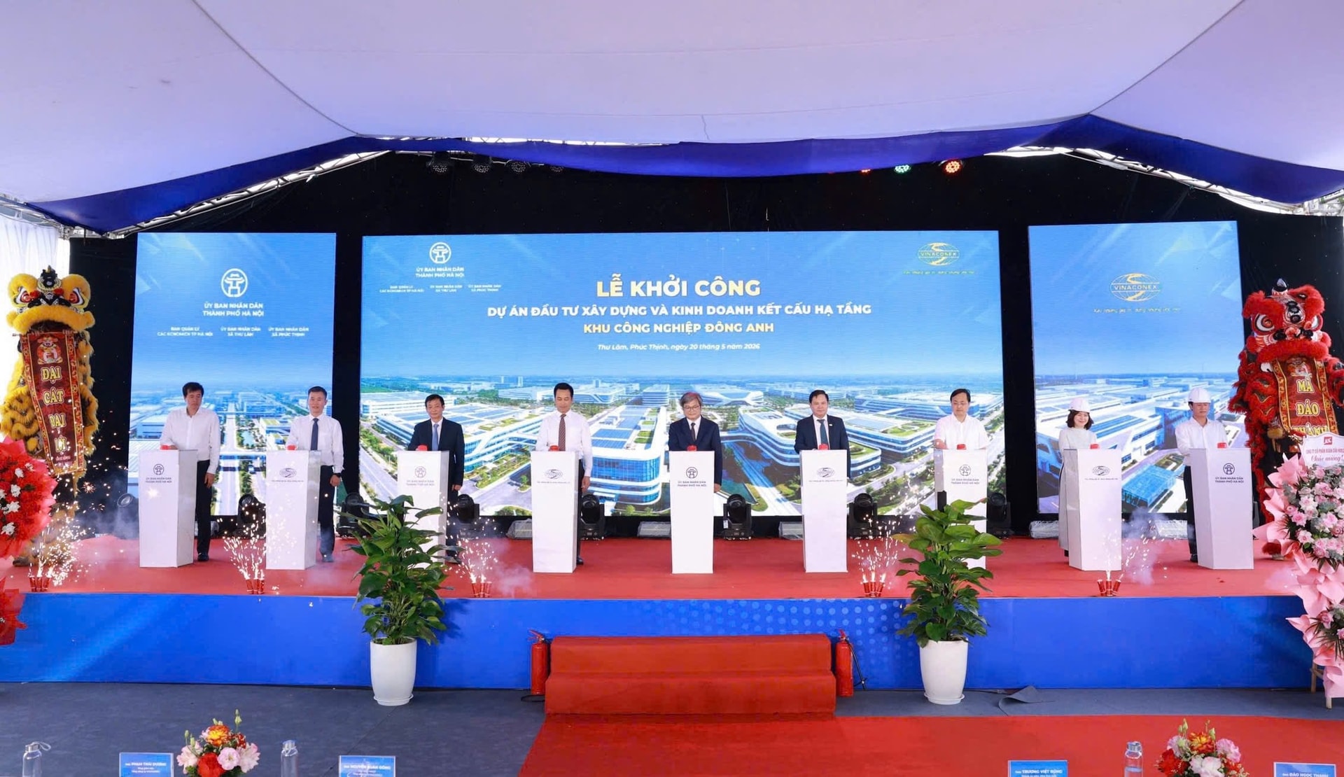 Khởi công dự án khu công nghiệp Đông Anh – không gian công nghiệp thế hệ mới tại cực tăng trưởng phía bắc Thủ đô