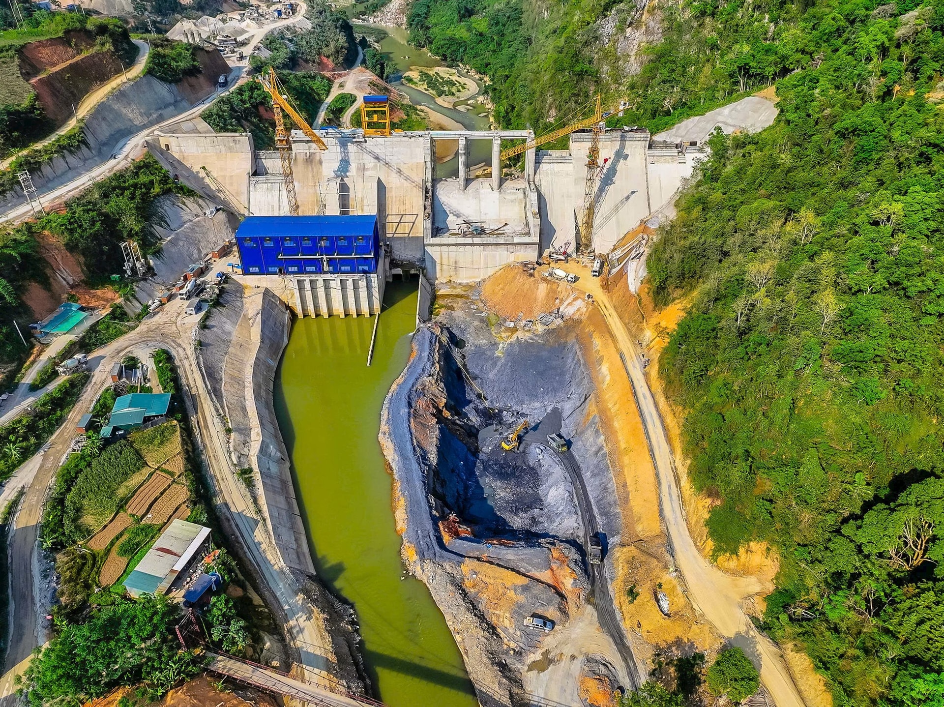 PC1 vận hành ổn định, hoàn thành vượt tiến độ tổng thể dự án nhà máy thủy điện Bảo Lạc A