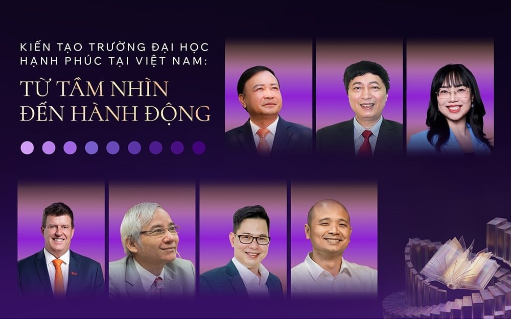 Sáng mai, lãnh đạo nhiều trường ĐH, chuyên gia uy tín sẽ gặp nhau để cùng "kiến tạo đại học hạnh phúc"