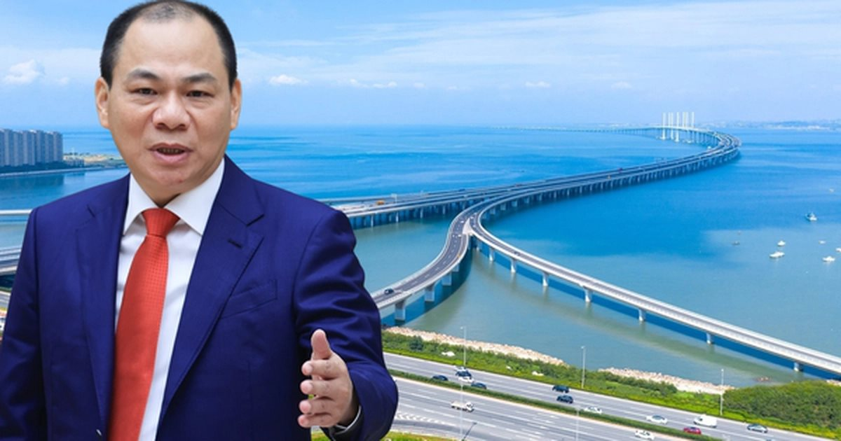 Chỉ hơn 1 tháng nữa, Vingroup của tỷ phú Phạm Nhật Vượng sẽ khởi công siêu công trình hầm – cầu vượt biển đầu tiên trong lịch sử, tích hợp 2 đảo nhân tạo 3,4 tỷ USD tại thành phố giàu nhất Việt Nam