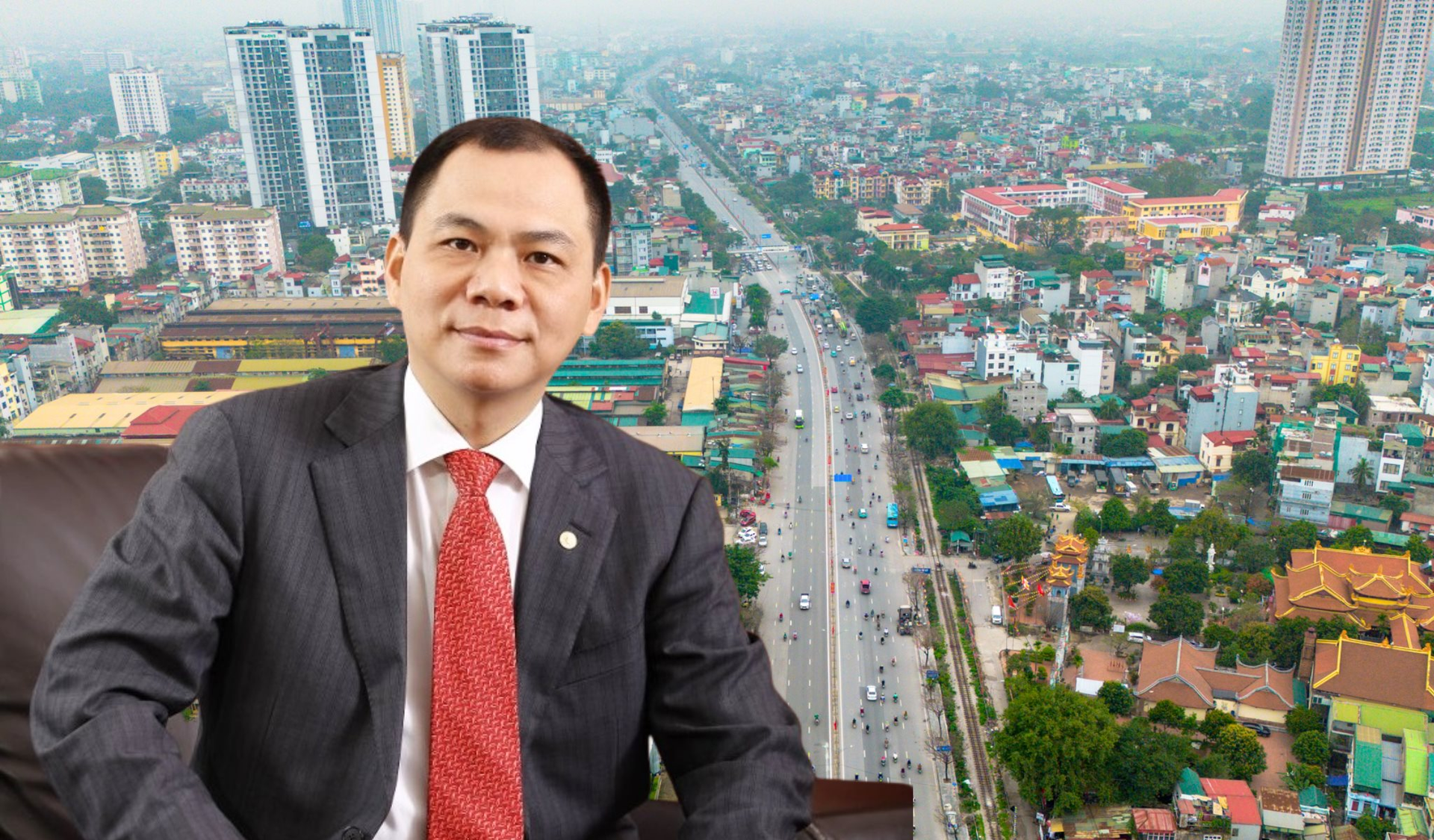 Chuẩn bị thu hồi đất triển khai siêu tuyến đường 6 tỷ USD, đi qua sân vận động lớn nhất thế giới của tỷ phú Phạm Nhật Vượng
