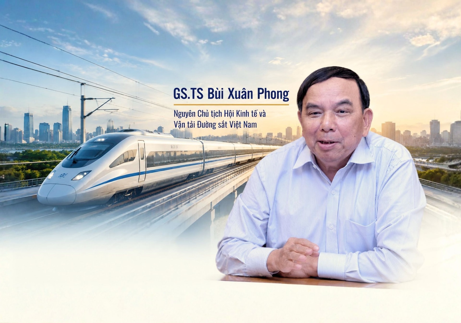 GS.TS Bùi Xuân Phong: Vingroup đủ tiềm lực và kinh nghiệm để hoàn thành dự án đường sắt tốc độ cao gần 6 tỷ USD trong vòng 2 năm
