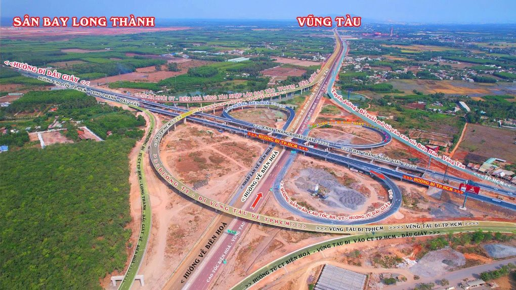 Chỉ vài ngày nữa, "siêu nút giao" đa tầng phức tạp kết nối 2 cao tốc hơn 57.000 tỷ với sân bay Long Thành sẽ được thông xe toàn bộ 