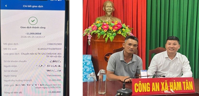 Công an kiểm tra giao dịch 11 triệu đồng của Nguyễn Nguyên Thiện