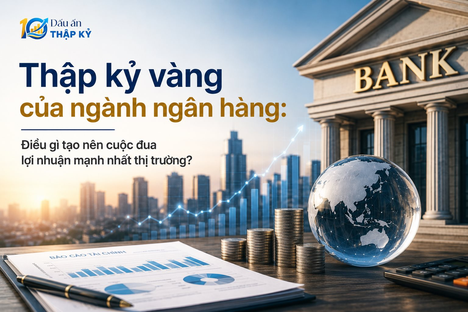 Thập kỷ vàng của ngành ngân hàng: Điều gì tạo nên cuộc đua lợi nhuận mạnh nhất thị trường?