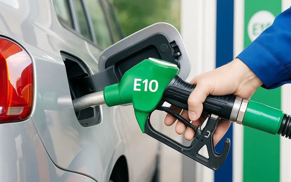 Giá xăng E10 giảm 1.225 đồng/lít