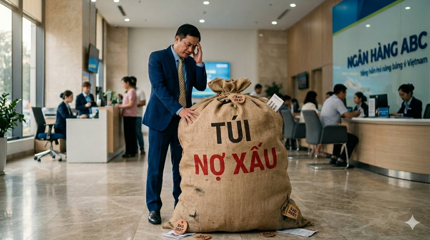 Ngành ngân hàng 2026: Đối mặt nghịch cảnh từ áp lực thanh khoản và nợ xấu gia tăng