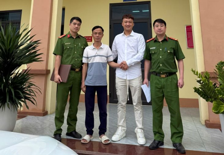 Công an điều tra xác minh giao dịch 508.000.000,  Nguyễn Văn Tuấn SN 1997 ở Hà Nội được mời tới làm việc