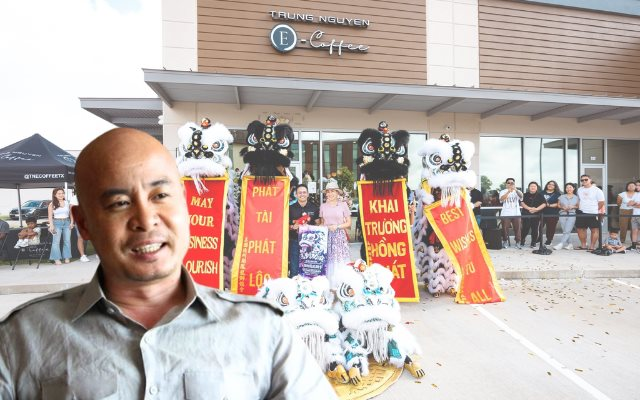 Trung Nguyên của ông Đặng Lê Nguyên Vũ mở thêm cửa hàng tại Texas, sẽ cạnh tranh trực tiếp Starbucks trên đất Mỹ?