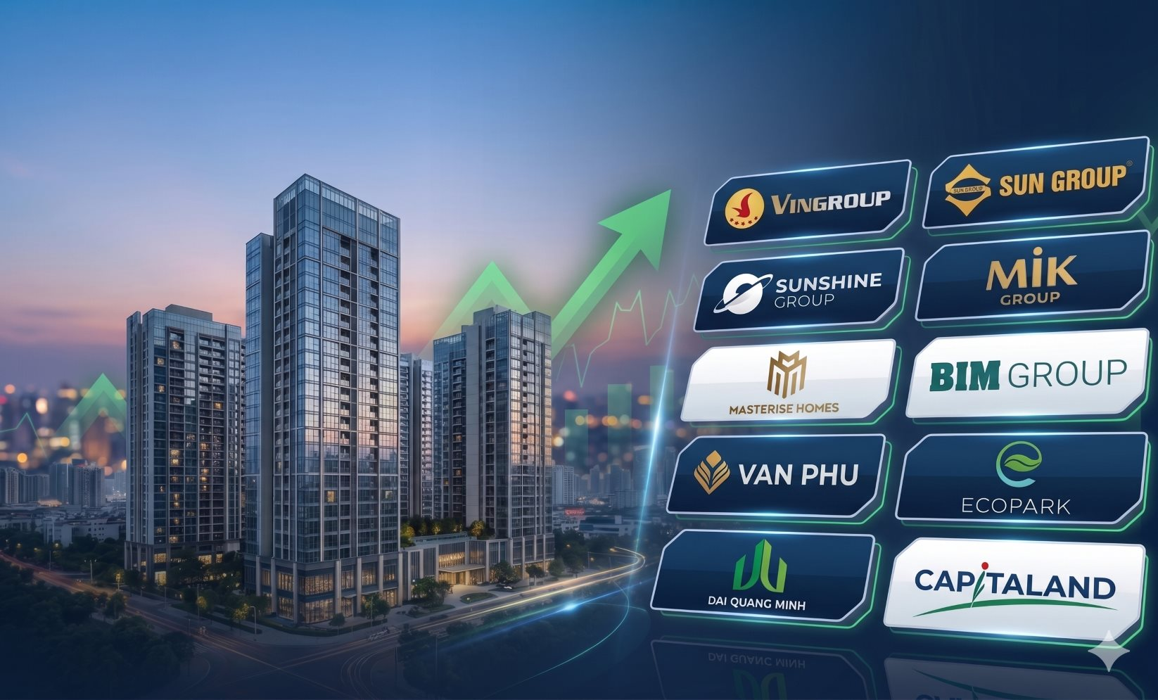 Giỏ 'hàng tuyển" tỷ USD của 10 đại gia địa ốc: Người vừa ôm cụm dự án 2.000ha ở Đồng Nai sẽ xây trung tâm R&D 4 tỷ USD chưa từng có, kẻ rót tiền làm siêu dự án 28 tỷ USD