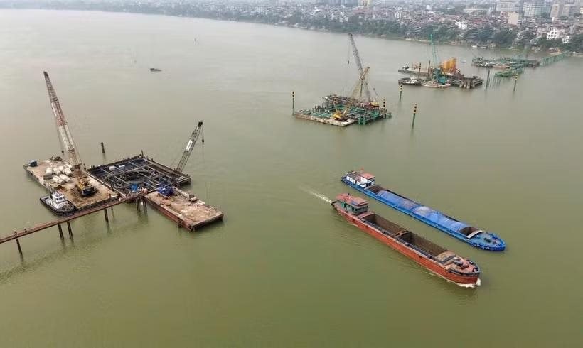 Cập nhật tiến độ thi công 7 cầu vượt sông Hồng trên địa bàn Hà Nội