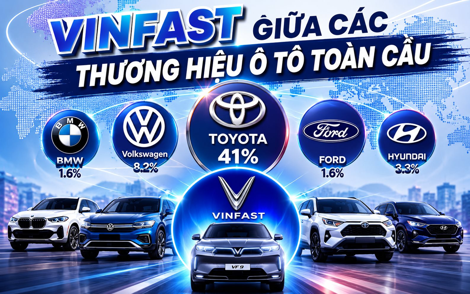 VinFast bất ngờ góp mặt trong một bảng xếp hạng thế giới 