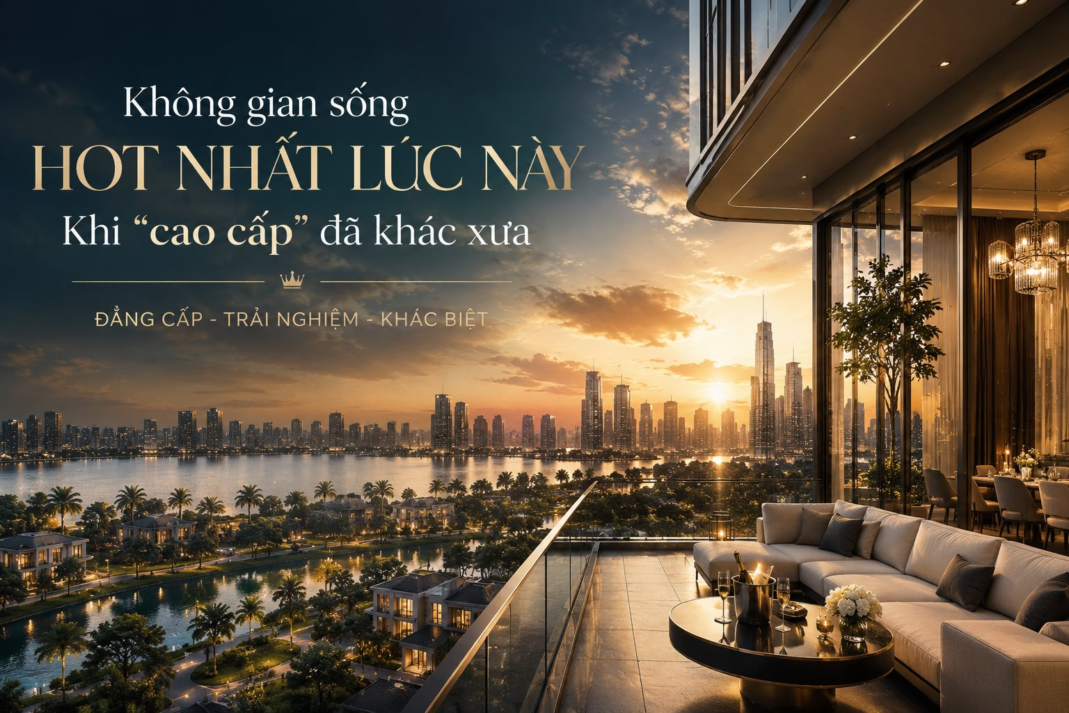 Đi tìm không gian sống hot nhất lúc này: Khi "cao cấp" đã khác xưa