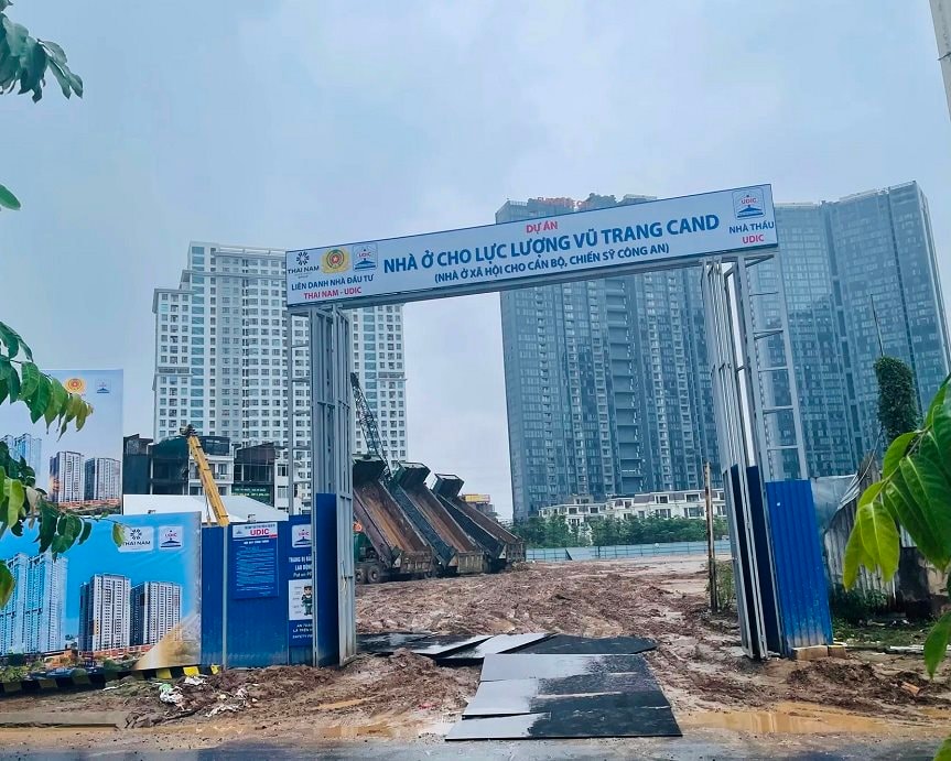 Sau nửa năm khởi công, dự án nhà ở cho Công an nhân dân hơn 3.500 tỷ tại Ciputra triển khai đến đâu?