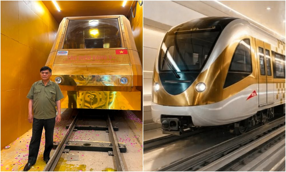 Việt Nam có lẽ là nước duy nhất có tàu điện dát vàng như của đại gia Đường "bia": Thế giới tìm "mỏi mắt" không thấy
