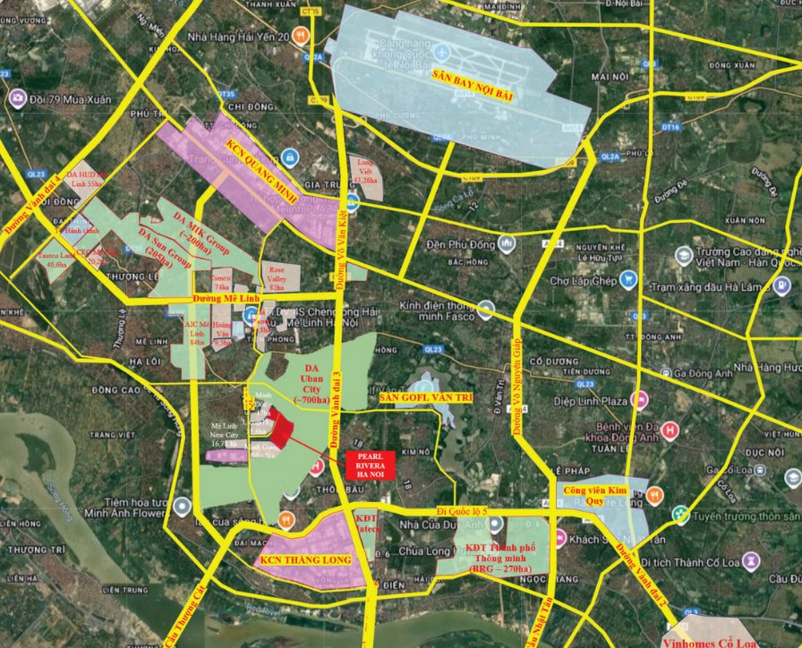 Khu vực "vùng trũng giá" hiếm hoi của Hà Nội hút loạt "ông lớn" Sun Group, Sunshine Group... đổ bộ: Nhà thấp tầng chỉ từ 80 triệu đồng/m2, trong khi Tây Hồ Tây chạm mốc 1 tỷ đồng/m2